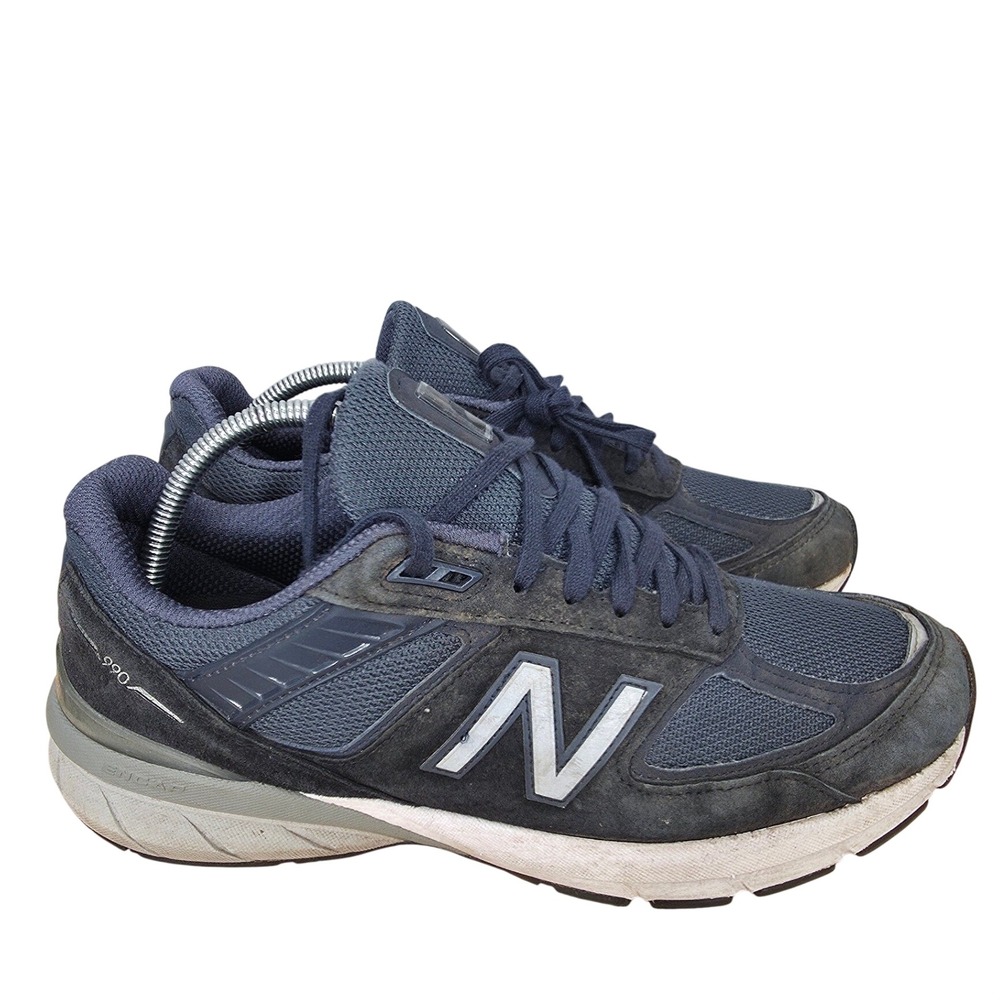 New Balance 990v5 Running Shoes Mens 10.5 D Blue Sneakers Trainers USA M990NV5